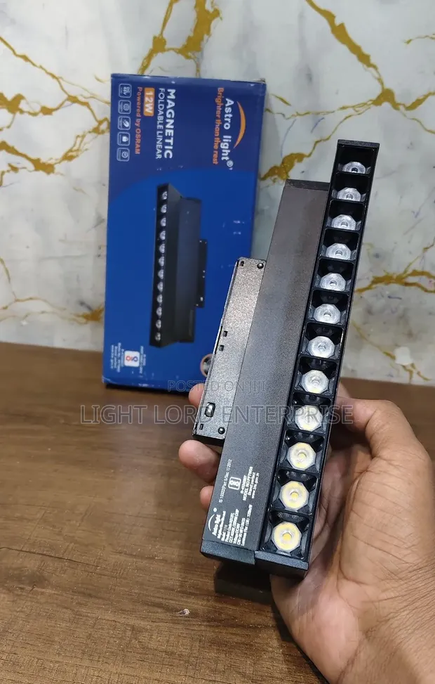 Astro Bright Magnetic Track Light - 12W Warm White - 1