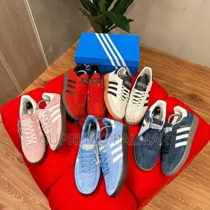 Adidas Handball Spezial Suede Sneakers - Low-Top Gum Sole