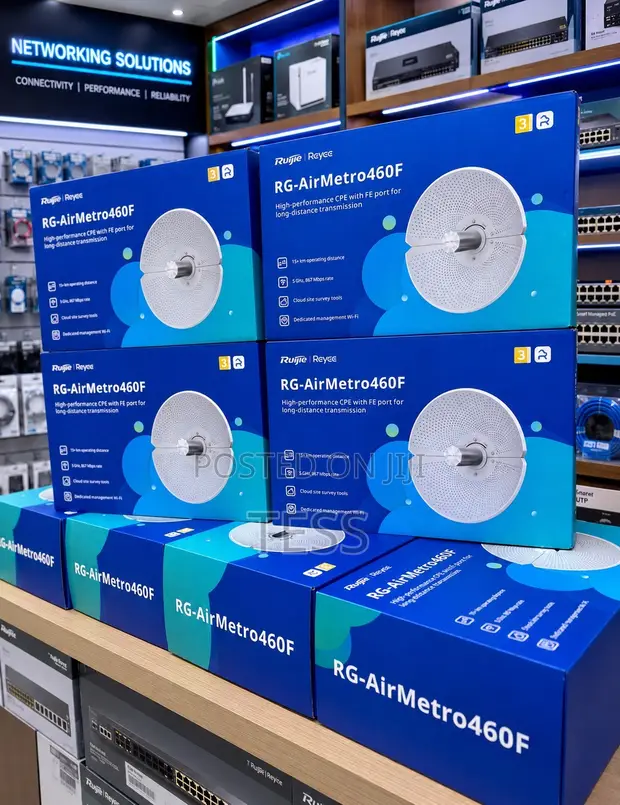 Rujie Reyee Airmetro 460GRg PTP Wireless Bridges - 1