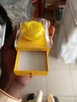 Luxury Ring Gift Box with Rose Display - 2
