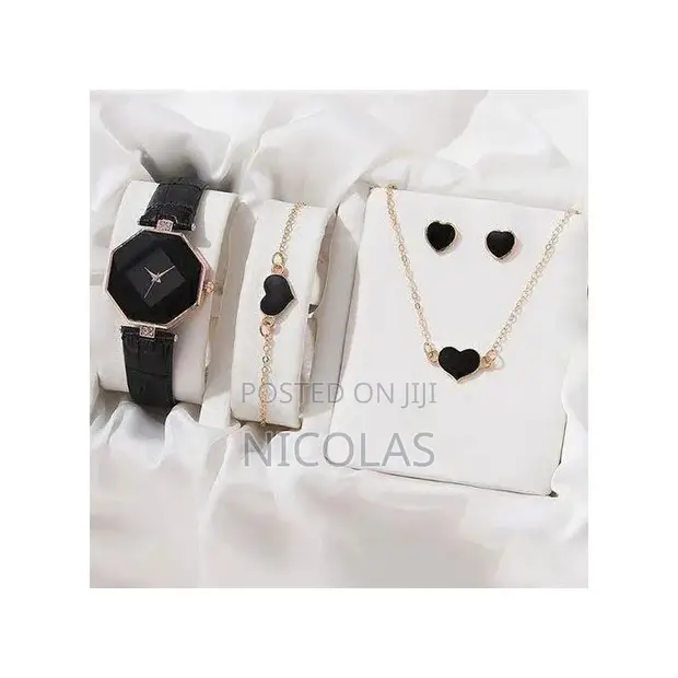 4-in-1 Women's Watch & Jewelry Set - 1