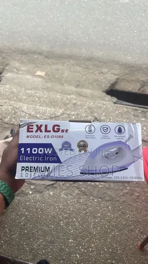 EXLG Electric Iron ES-D1099 - 1100W Premium