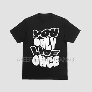 Black Cotton T-Shirt