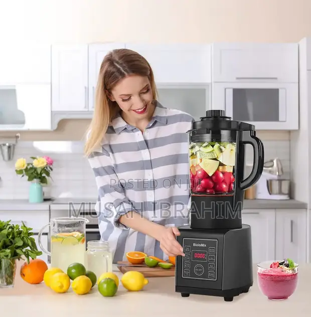 BioloMix Glass Jar Blender with Heating Function - 1