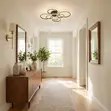 Modern 8-Ring LED Ceiling Light - 5