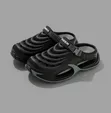 Black Comfortable Crocs - 1
