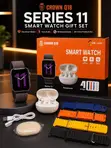 CROWN Q18 Series 11 Smart Watch Gift Set - 1
