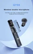 LDNIO QY99 Wireless Lavalier Microphone - 2