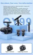 LDNIO QY99 Wireless Lavalier Microphone - 3