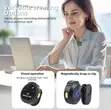 LDNIO 2.4G Dual Wireless Lavalier Microphone System - 5