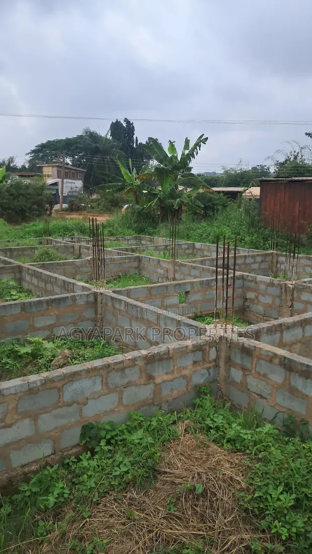 Plot of Land with Footing for Sale in Pokuase - 1