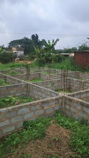 Plot of Land with Footing for Sale in Pokuase