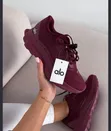 Alo Yoga Runner Wine Sneakers - 1