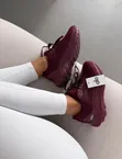 Alo Yoga Runner Wine Sneakers - 2