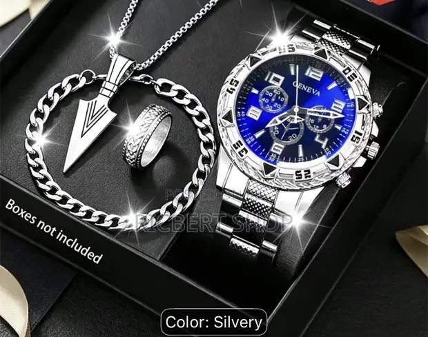 Men's Active Brand Watch - Silver - 1