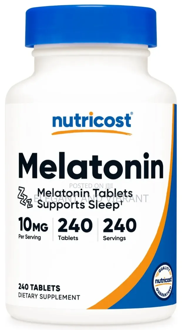 Melatonin 10mg, 240 Tablets - 1
