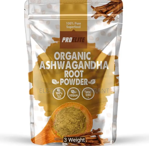 Organic Ashwagandha Root Powder, 250 Grams - 1
