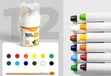 Silky Crayon Set with Painting Brush - 1