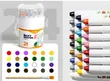 Silky Crayon Set with Painting Brush - 2