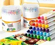 Silky Crayon Set with Painting Brush - 4