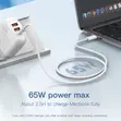LDNIO LC901c High-Density Weaving Data Cable - 1