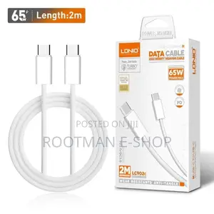 LDNIO LC901c/LC902c 65W USB-C to USB-C Fast Charging Cable