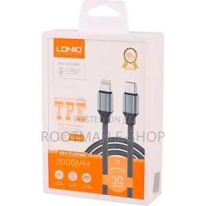 LDNIO LC441i USB-C to Lightning Cable 1m, 30W PD