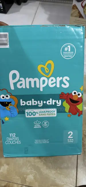 Pampers Baby-Dry Diapers - Size 2