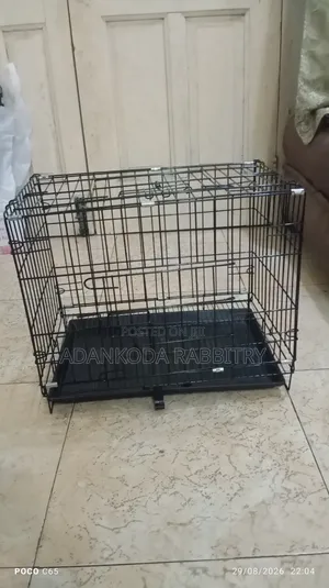 Portable Cages for Rabbits, Grasscutters, Guinea Pigs, Parrots & More