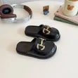 Kids Half Shoes - Black & White - 2