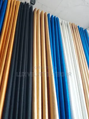 Lux Velvet Curtains - Brand New