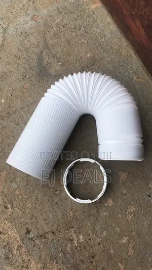 Portable AC Hose with 13cm Connector, 1.5m Long