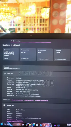 HP Pavilion Gaming Laptop 15-dk2xxx - 16GB RAM, 1.5TB Storage