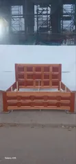 Wood-Mode Queen Size Bed Frame - 4