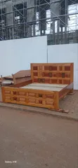 Wood-Mode Queen Size Bed Frame - Brand New - 2