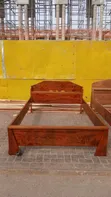 Wood-Mode Wooden Double Bed Frame - 2