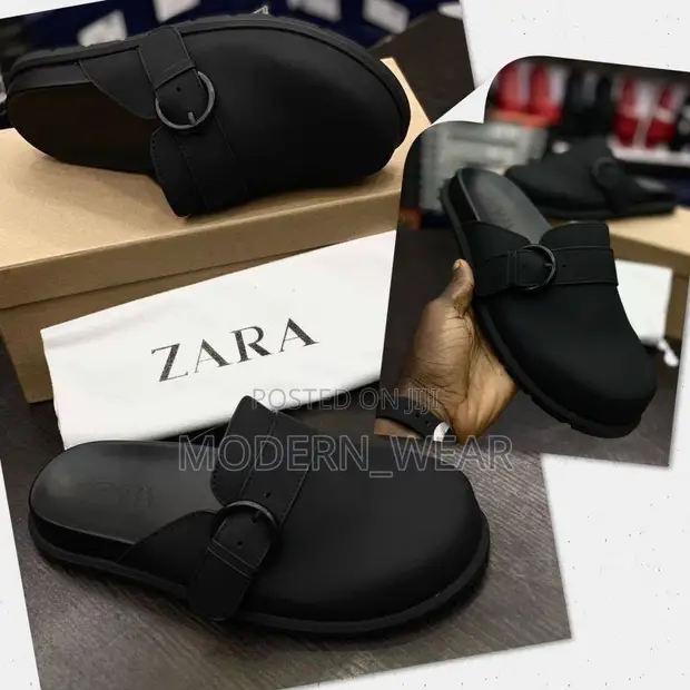 Zara Black Half Shoes - 1