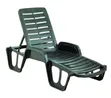Adjustable Outdoor Swimming Pool Lounger Chair - 1