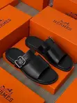 Hermes Leather Slippers - 3