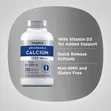 Piping Rock Absorbable Calcium Softgels with D3 1200mg + 1000iu - 2