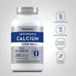 Piping Rock Absorbable Calcium Softgels with D3 1200mg + 1000iu - 3