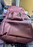 Maroon M-Sleeve Professional Leather Keyboard Bag - 2