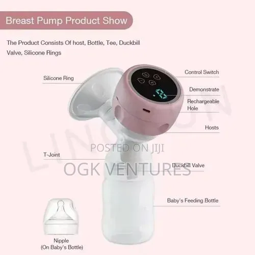 Rechargeable Electric Breast Pump - JSL-X901 - 1