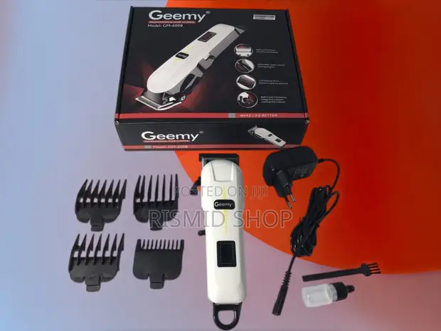 Geemy GM-6008 Rechargeable Cordless Hair Clipper - 1