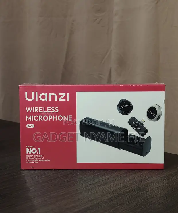 Ulanzi A21 Dual Wireless Microphone System - 1