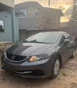 Honda Civic Sedan LX 2013 Gray - 1