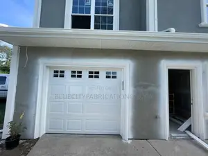 Imported Garage Door with Windows/Fanlight