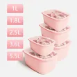 5-Set Storage Bowls (1L-5L) - 1