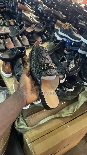 Men's Half Shoes - Black