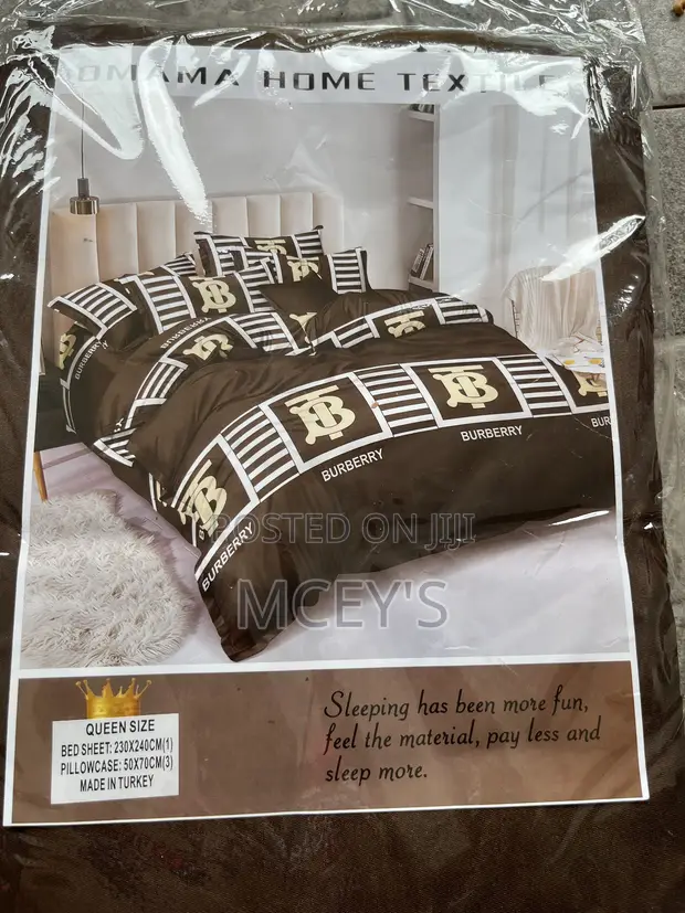 Queen Size Bedsheets with 3 Pillowcases - Adam Home - 1